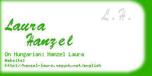 laura hanzel business card